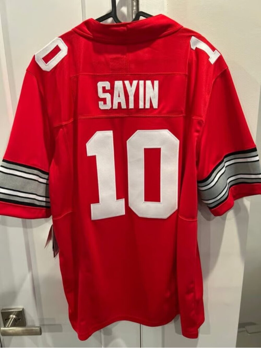 Julian Sayin Vapor Kids Jersey 10 Stitched Scarlet Red